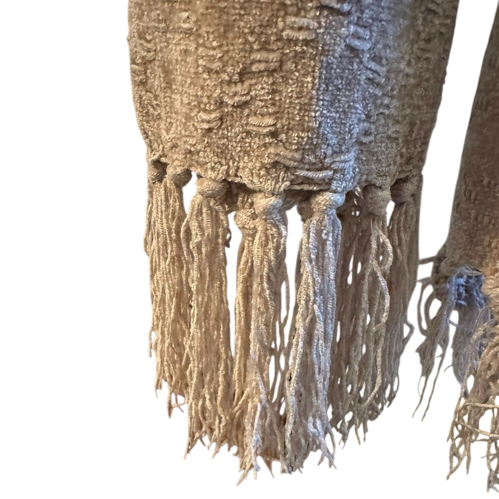 Elegant Tan Women's Scarf - Picture 4 of 5